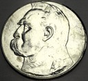 10 zł złotych 1934 Józef Piłsudski ORZEŁ ZWYKŁY SREBRO