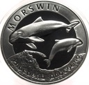 20 zł złotych 2004 Morświn Zwierzęta Świata SREBRO