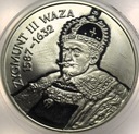 10 zł złotych 1998 Zygmunt III Waza POPIERSIE SREBRO