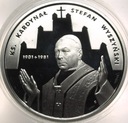 10 zł złotych 2001 Kardynał Stefan Wyszyński SREBRO