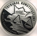 10 zł złotych 2001 Trybunał Konstytucyjny 15-lecie orzecznictwa SREBRO