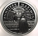 10 zł złotych 2002 Jan Paweł II Pontifex Maximus SREBRO