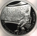 10 zł złotych 2002 Mistrzostwa Korea Japonia SREBRO