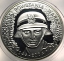 10 zł złotych 2004 Powstanie Warszawskie 1944 SREBRO