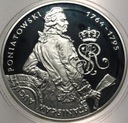 10 zł złotych 2005 Stanisław August Poniatowski PÓŁPOSTAĆ SREBRO