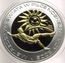 10 zł złotych 2006 Niemcy Mistrzostwa Świata FIFA platerowana AU SREBRO