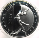 10 zł złotych 2006 Turyn Igrzyska Olimpiada Łyżwiarstwo SREBRO