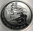 10 zł złotych 2006 Turyn Igrzyska Olimpiada Snowboard SREBRO