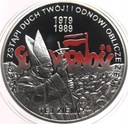 10 zł złotych 2009 Wybory 4 VI 1989 Solidarność Jan Paweł II SREBRO