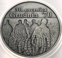 10 zł złotych 2000 Grudzień 1970 30 Rocznica Grudnia 70 SREBRO