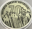 10 zł złotych 2010 Katyń 70 rocznica Zbrodni Katyńskiej SREBRO