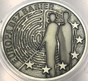 10 zł złotych 2011 Europa bez barier SREBRO