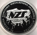 10 zł złotych 2011 NZS Niezależne Zrzeszenie Studentów SREBRO