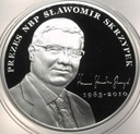 10 zł złotych 2011 Smoleńsk Sławomir Skrzypek SREBRO