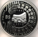 10 zł złotych 2012 Bankowość Spółdzielcza 150 lecie SREBRO