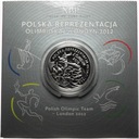 10 zł złotych 2012 Londyn Polska Reprezentacja Olimpijska SREBRO