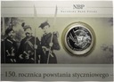 10 zł złotych 2013 Powstanie Styczniowe 150 rocznica SREBRO