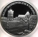 20 zł złotych 2007 TORUŃ Miasto Średniowieczne w Toruniu SREBRO