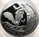 20 zł złotych 2010 Podkowiec Mały nietoperz SREBRO
