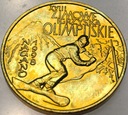 2 zł złote 1998 Nagano Zimowe Igrzyska Olimpijskie