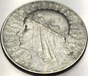 10 zł złotych 1932 Głowa Kobiety Polonia Babka SREBRO
