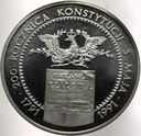 200000 zł złotych 1991 Konstytucja 3 Maja SREBRO