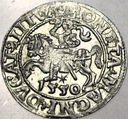 Litwa Półgrosz 1550 Zygmunt II August
