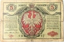 1917 5 mkp marek polskich seria A Polskiej