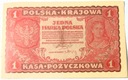 1919 1 Jedna Marka Polska I Serja GU