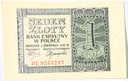 1941 1 zł Jeden Złoty, seria BE