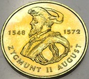 2 zł złote 1996 Zygmunt II August RZADKA