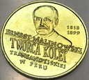 2 zł złote 1999 Ernest Malinowski Peru