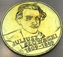 2 zł złote 1999 Juliusz Słowacki