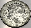5 zł złotych 1932 Głowa Kobiety Polonia SREBRO