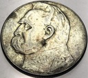 10 zł złotych 1937 Józef Piłsudski SREBRO