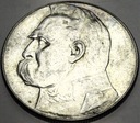 10 zł złotych 1938 Józef Piłsudski SREBRO