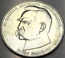 50000 zł złotych 1988 Piłsudski Niepodległość SREBRO