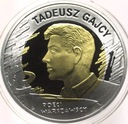 10 zł złotych 2009 Tadeusz Gajcy SREBRO