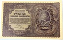 1919 1000 Tysiąc Marek Polskich II Serja BQ