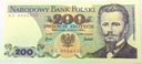 1976 200 zł złotych Dąbrowski seria AE