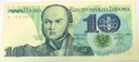 1982 10 zł złotych Józef Bem, seria A