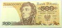 1982 500 zł złotych Kościuszko seria EN