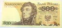 1982 500 zł złotych Kościuszko seria GB