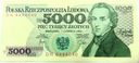 1982 5000 zł złotych Chopin seria DN