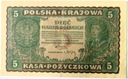 1919 5 Pięć Marek Polskich II Serja BY
