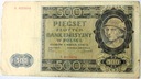 1940 500 zł Pięćset Złotych seria A Góral