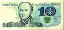 1982 10 zł złotych Józef Bem, seria L (nr 2)