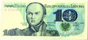 1982 10 zł złotych Józef Bem, seria R (nr 1)