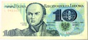 1982 10 zł złotych Józef Bem, seria L (nr 1)