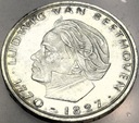 Niemcy 5 marek 1970 Ludwik van Beethoven SREBRO